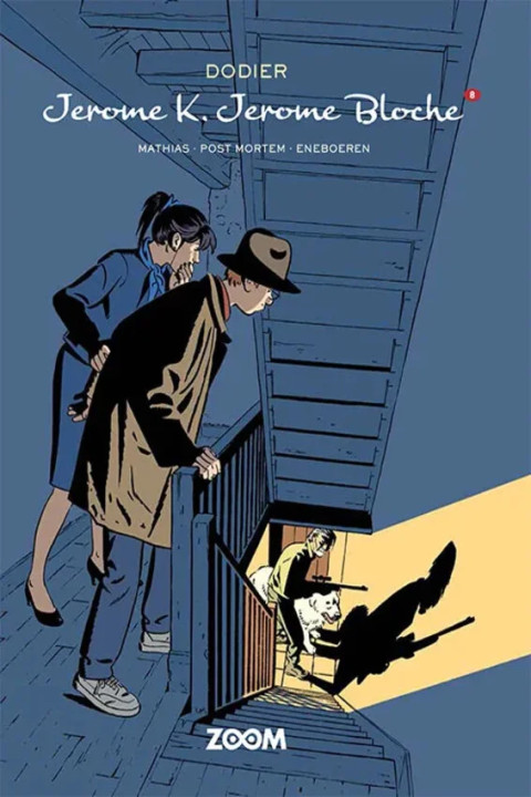 Omslag: Jerome K. Jerome Bloche 8 - Mathias, Post Mortem, Eneboeren