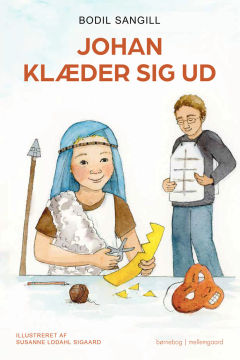 Omslag: Johan klæder sig ud