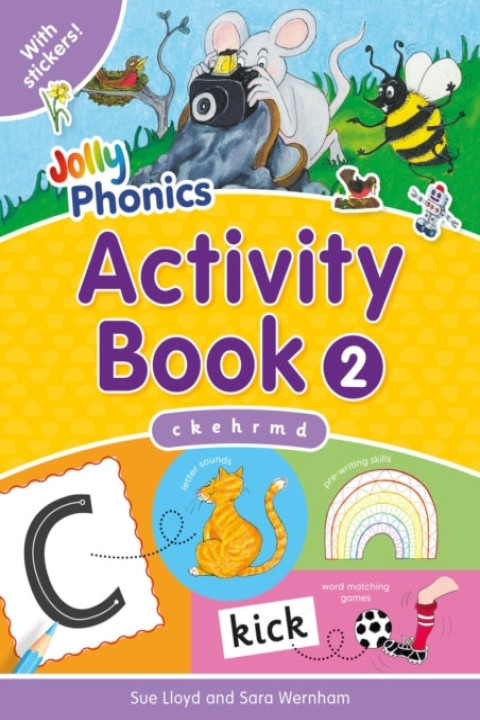 Omslag: Jolly Phonics Activity Book 2In Precursive Letters (British