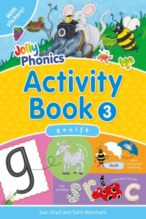 Omslag: Jolly Phonics Activity Book 3In Precursive Letters (British