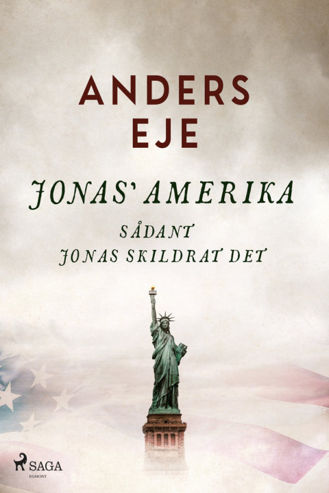 Omslag: Jonas' Amerika sådant Jonas skildrat det