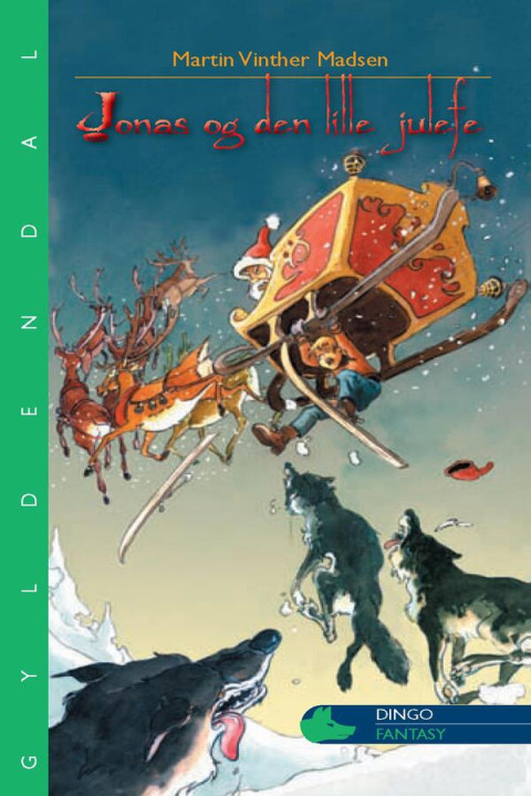 Omslag: Jonas og den lille julefe epub fixed format