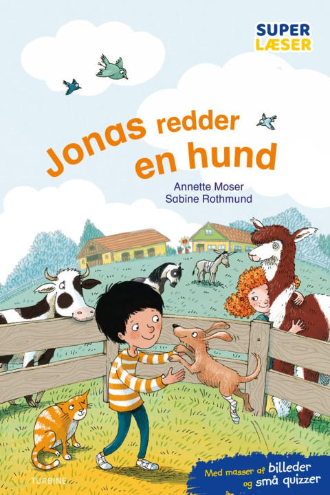 Omslag: Jonas redder en hund