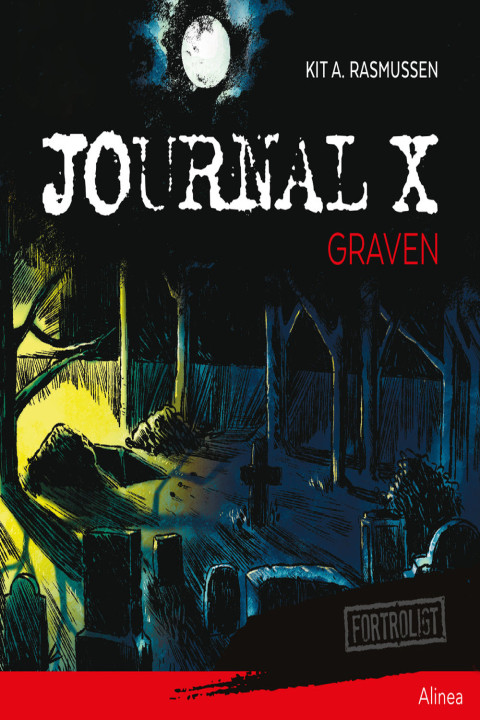 Omslag: Journal X - Graven