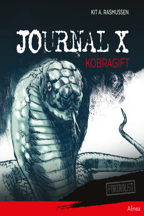 Omslag: Journal X - Kobragift