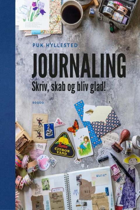 Omslag: Journaling - Skriv, skab og bliv glad!