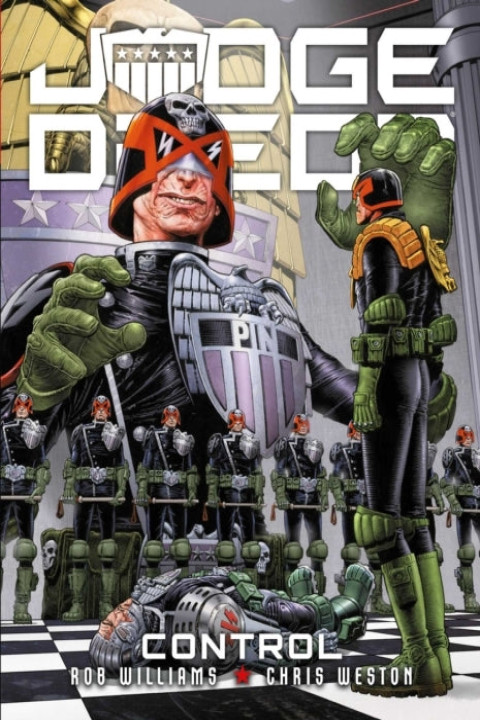 Omslag: Judge Dredd Control