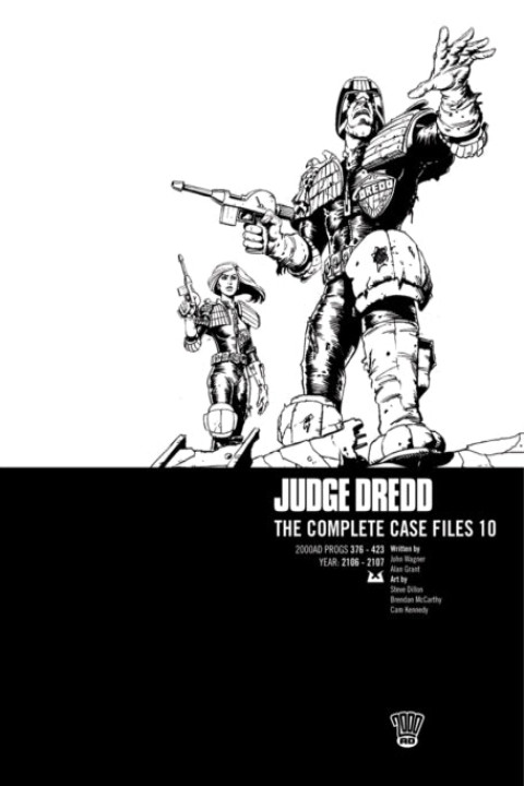 Omslag: Judge Dredd the Complete Case Files 10