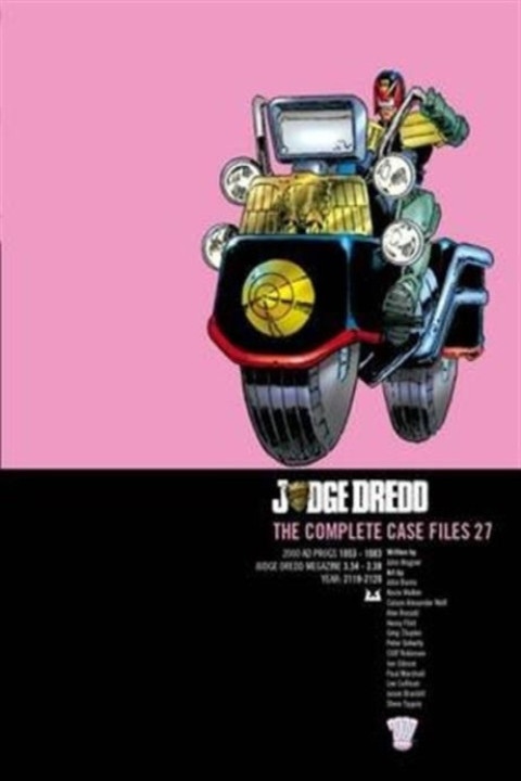 Omslag: Judge Dredd the Complete Case Files 27