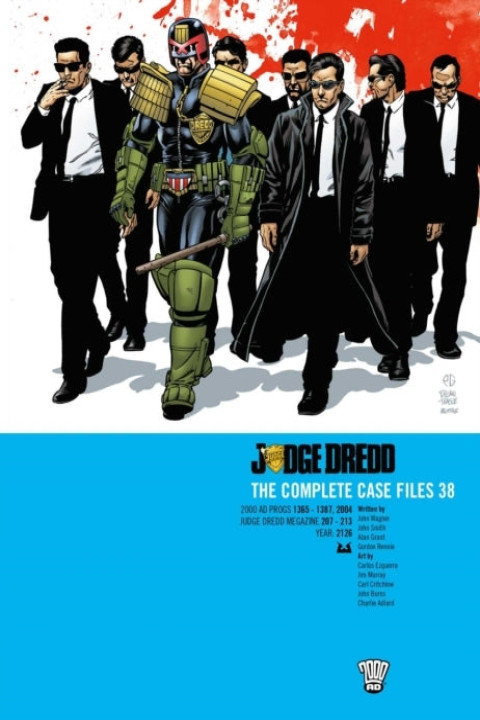 Omslag: Judge Dredd the Complete Case Files 38