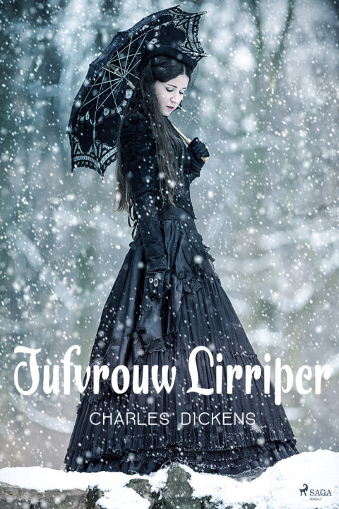 Omslag: Jufvrouw Lirriper