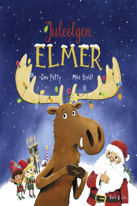 Omslag: Juleelgen Elmer
