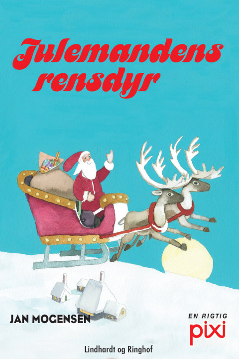 Omslag: Julemandens rensdyr