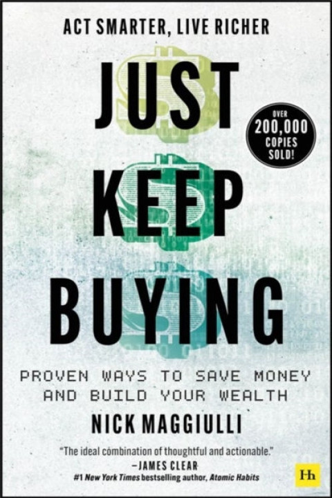 Omslag: Just Keep Buying