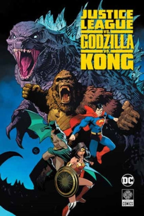 Omslag: Justice League Vs. Godzilla Vs. Kong