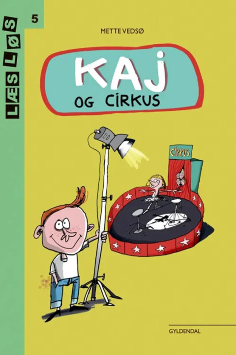 Omslag: Kaj og cirkus