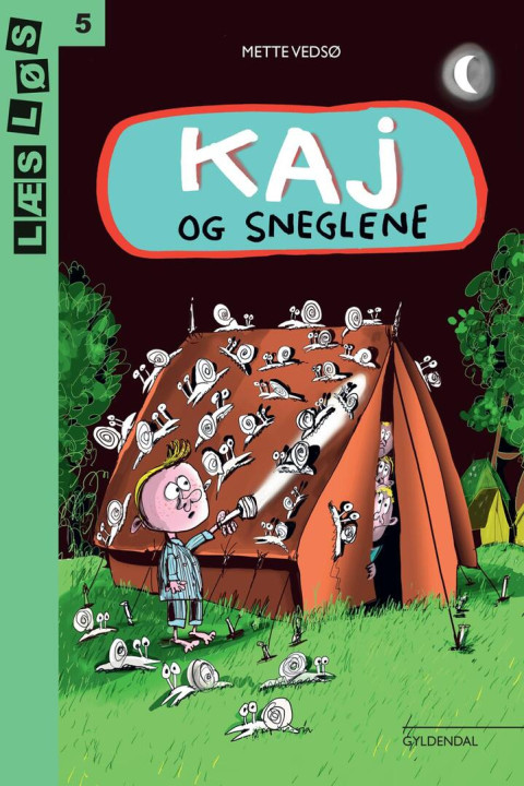 Omslag: Kaj og sneglene
