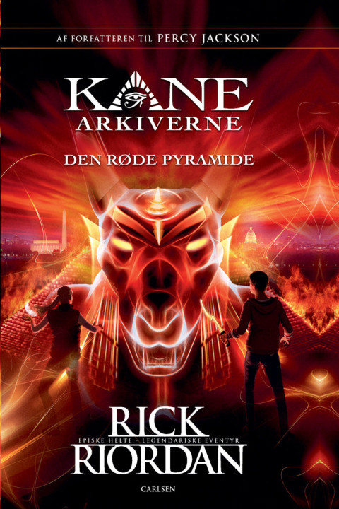 Omslag: Kane Arkiverne (1) - Den røde pyramide