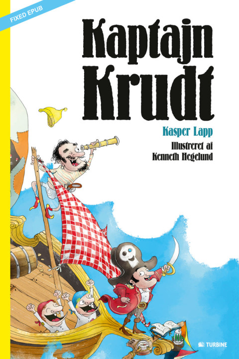 Omslag: Kaptajn Krudt