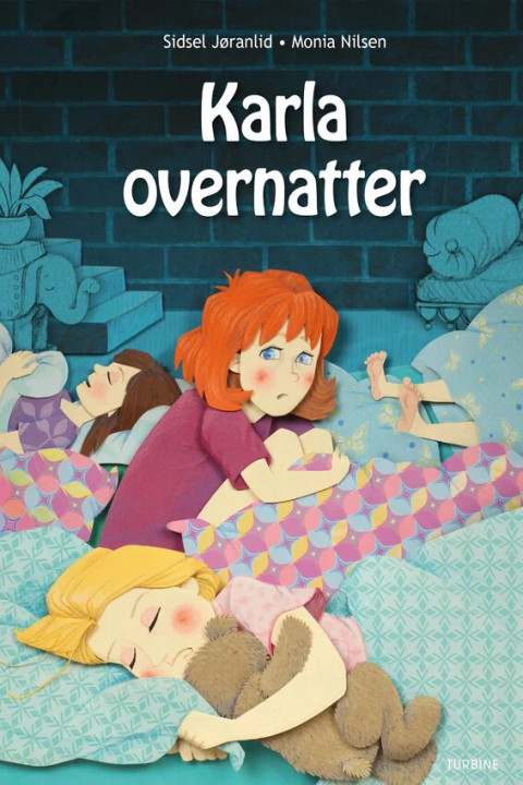 Omslag: Karla overnatter
