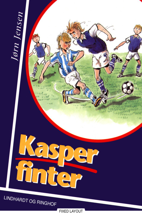 Omslag: Kasper finter