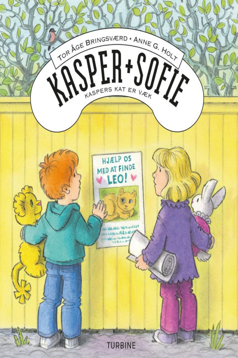 Omslag: Kasper og Sofie - Kaspers kat er væk