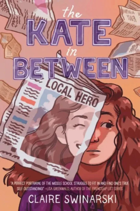 Omslag: Kate In Between