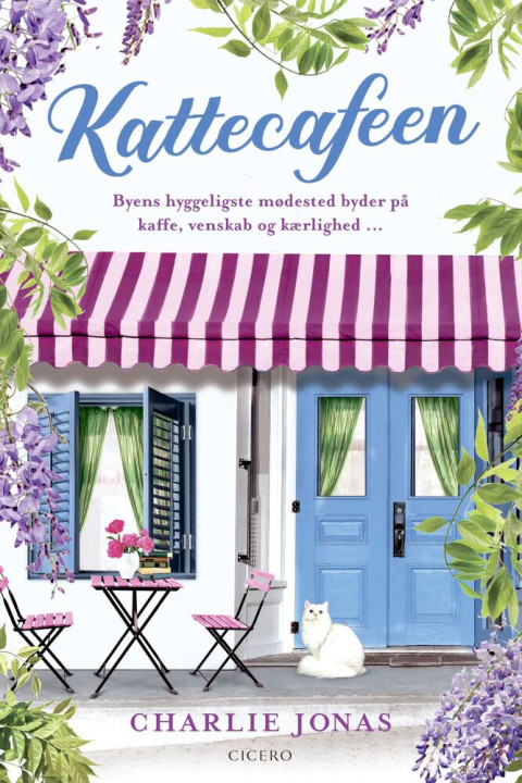 Omslag: Kattecafeen