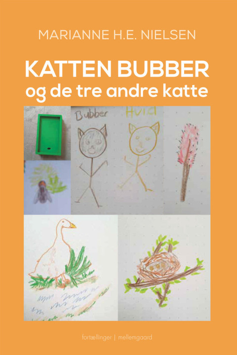 Omslag: Katten Bubber og de tre andre katte