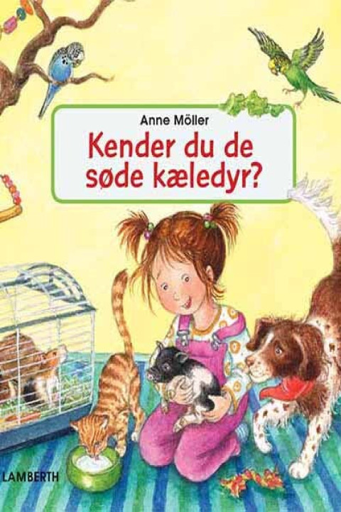 Omslag: Kender du de søde kæledyr?