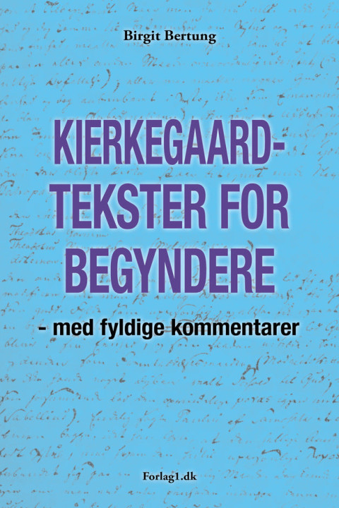 Omslag: Kierkegaard-tekster for begyndere