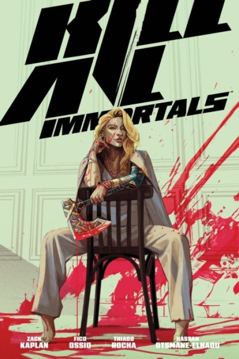 Omslag: Kill All Immortals