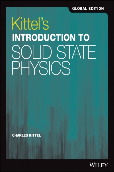 Omslag: Kittel s Introduction to Solid State Physics, Global Edition
