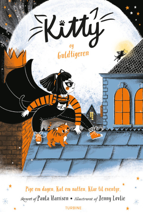 Omslag: Kitty og Guldtigeren