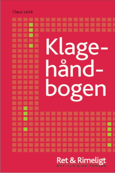 Omslag: Klagehåndbogen