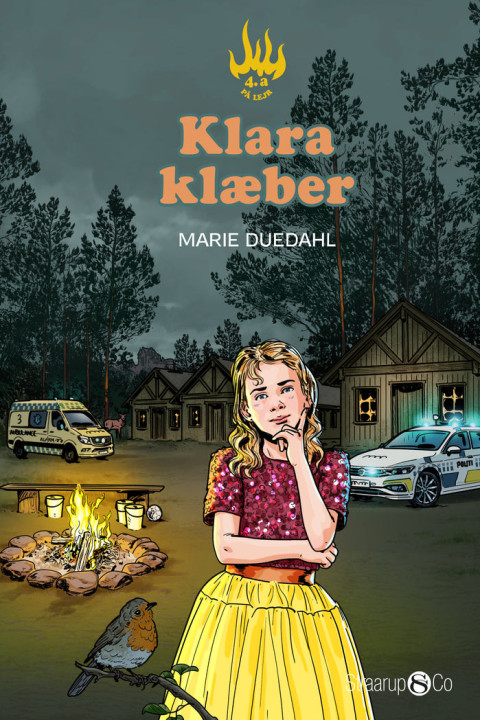 Omslag: Klara klæber