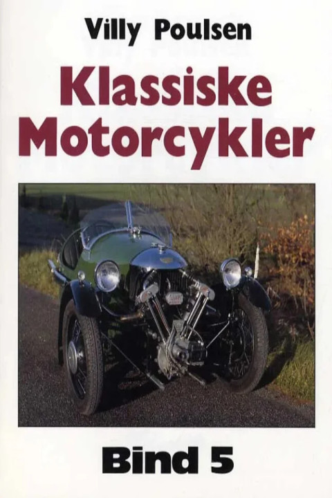 Omslag: Klassiske Motorcykler - Bind 5
