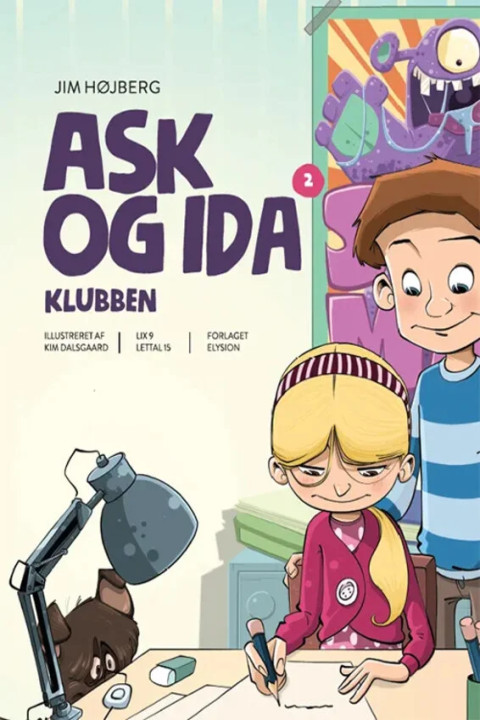 Omslag: Klubben - Ask og Ida 2