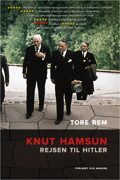 Omslag: Knut Hamsun - Rejsen til Hitler