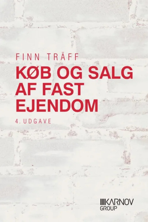 Omslag: Køb og salg af fast ejendom
