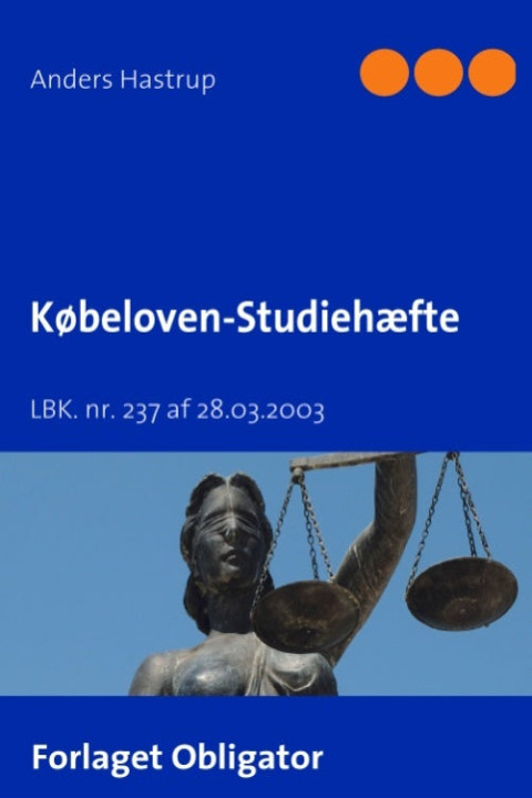 Omslag: Købeloven - Studiehæfte