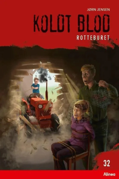 Omslag: Koldt blod 32, Rotteburet