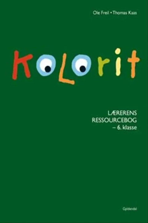 Omslag: Kolorit 6. klasse, Lærerens ressourcebog