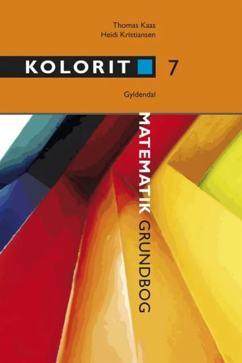 Omslag: Kolorit 7. klasse, grundbog