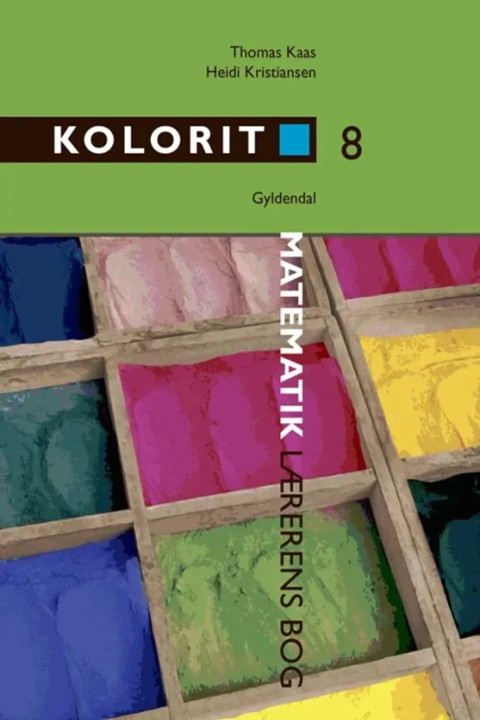 Omslag: Kolorit 8. klasse, lærerens bog