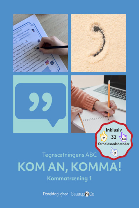 Omslag: Kom an, komma!