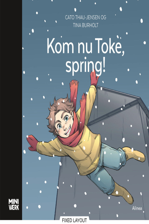 Omslag: Kom nu Toke, spring!