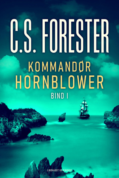 Omslag: Kommandør Hornblower. Bind 1