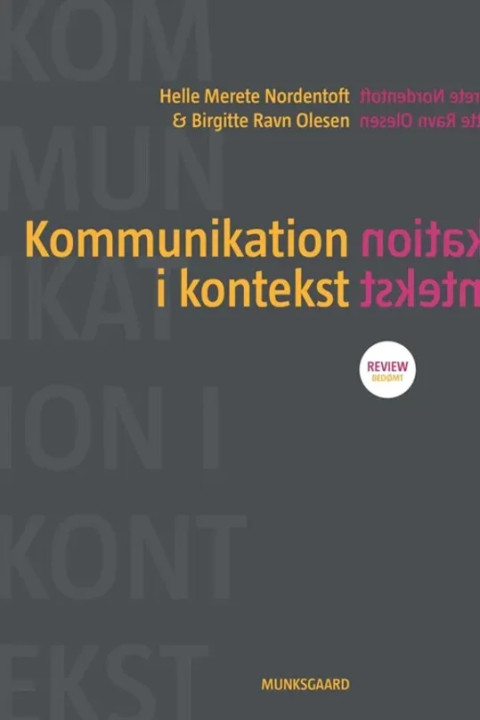 Omslag: Kommunikation i kontekst