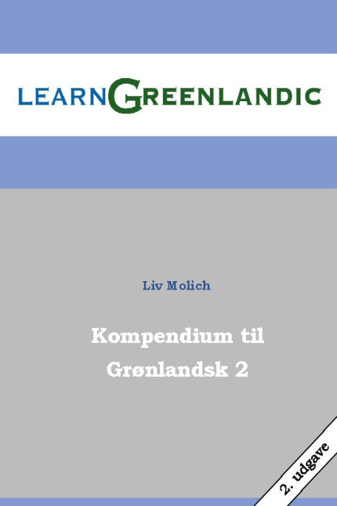 Omslag: Kompendium til Grønlandsk 2